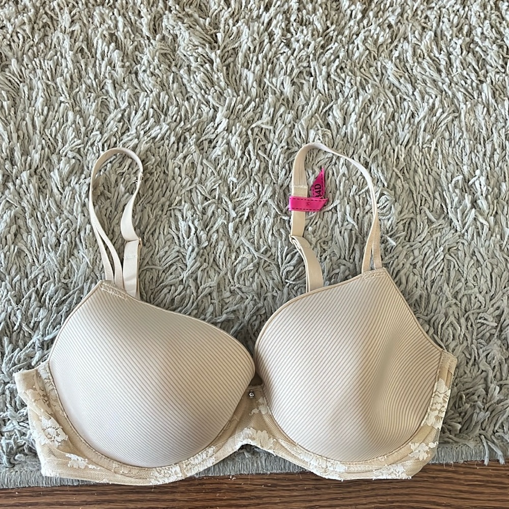 NWT MAIDENFORM 5 WAY CONV NUDE BRA 34D